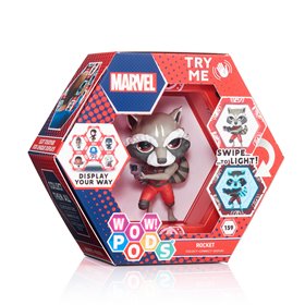 figura uau! pod marvel guaxinim