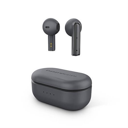 Fones de ouvido micro energy sistem estilo 4 grafite bluetooth 5.0 - até 25h - mic. integrado - usb - c