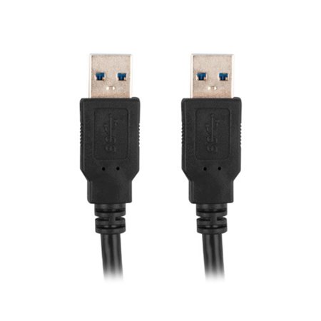 cabo lanberg usb 3.0 1m - macho - macho - preto