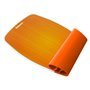 Almofada de descanso de pulso flexível Fellowes base antiderrapante laranja
