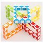 Qiyi jogo de quebra-cabeça cobra 24 peças cores sortidas