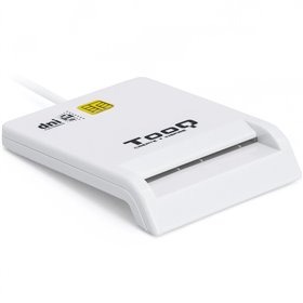 leitor de cartão dni tooq tqr - 210w usb 2.0 branco
