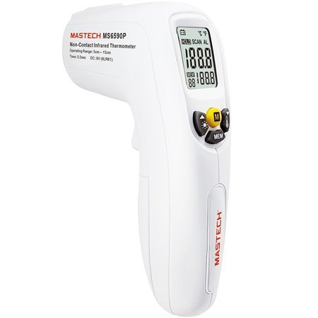 Termômetro infravermelho digital sem contato Mastech MS6590P