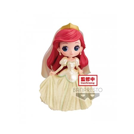 Figura banpresto q posket disney a pequena sereia glitter ariel estilo sonhador vol.1