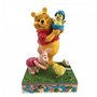 Figura enesco disney ursinho pooh ursinho pooh e leitão com pintinhos