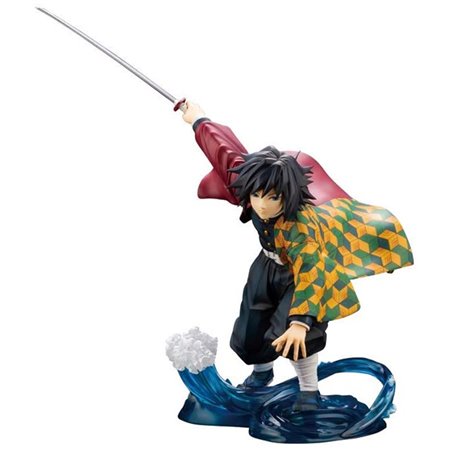 Figura kotobukiya demon slayer kimetsu no yaiba giyu tomioka edição bônus