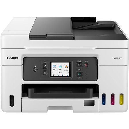 Multifuncional canon maxify gx4050 fax com injeção de cores - a4 - 24ppm - usb - rede - wi-fi - adf 35 folhas - tela sensível ao