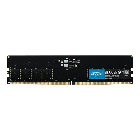 Memória RAM ddr5 16gb crucial - dimm - 5600 mhz - pc5 44800 - cl46 - 1.1v