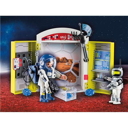 Missão de baú espacial Playmobil para Marte