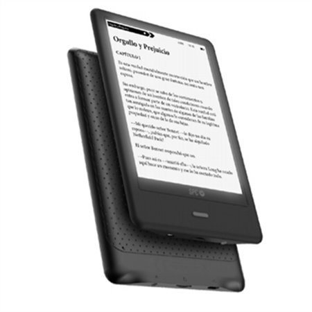 Livro eletrônico ebook spc dickens light pro 6 polegadas - 8gb - micro sd