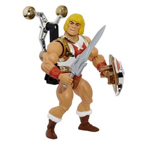 Figura mestres matel das origens do universo ele - punho voador do homem Figura mestres matel das origens do universo ele - punho voador do homem