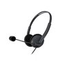 Fones de ouvido supraurais micro energy sistem office 2 antracite - 30mm - cabo de 150cm - conector de 3,5mm - antipop - 20hz