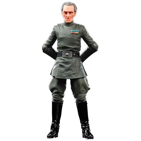 Figura hasbro star wars grand moff tarkin uma nova esperança série negra