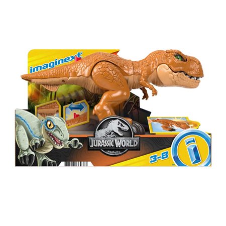 Figura mattel mundo jurássico imaginext t-rex