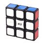 Cubo de Rubik qiyi super disquete 3x3x1 bordas pretas