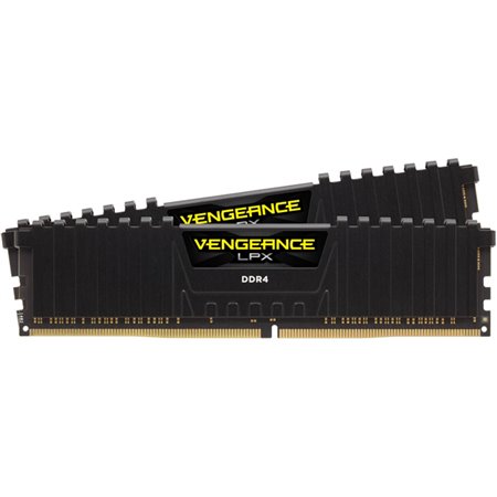 Memória ram ddr4 16gb kit 2x8 corsair vengeance - pc4 - 24000 - 3000mhz - c16 preto