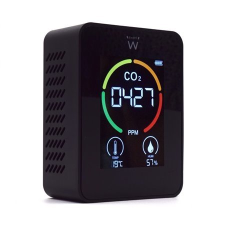 Ewent ew2420 detector de qualidade do ar termômetro ambiental e medidor de umidade