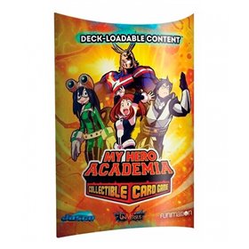 Jogo de cartas my hero academia deck de conteúdo carregável onda 1 inglês