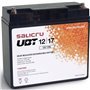 Bateria salicru AGM compatível com UPS 17ah 12v