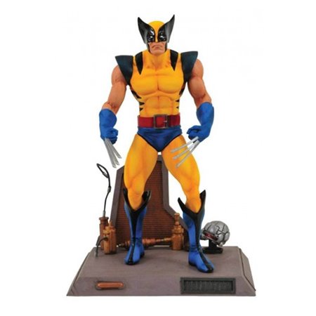 Figura diamante selecione galeria de brinquedos marvel x - men wolverine