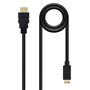 Cabo hdmi para mini hdmi nanocabo de alta velocidade 3m - macho - macho