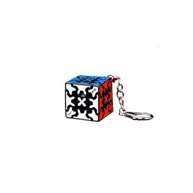 cubo de rubik qiyi chaveiro cubo de engrenagem 3x3 cubo de rubik qiyi chaveiro cubo de engrenagem 3x3