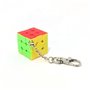 Cubo de Rubik chaveiro qiyi 3x3 plano 3 cm