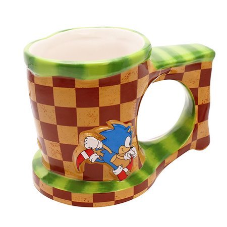 caneca 3d abysse sonic the hedgehog