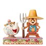 Figura enesco disney din don e mrs potts (cogsworth e mrs potts)