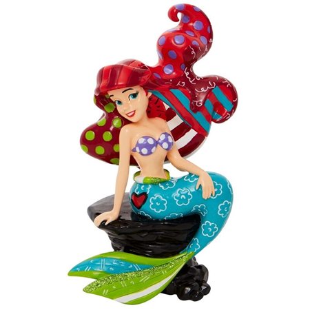 Figura enesco disney a pequena sereia estilo britto ariel