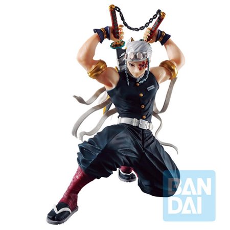 Figura tengen bandai ichibansho demon slayer kimetsu no yaiba uzui 20 cm exclusivo