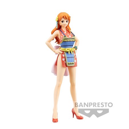 Figura banpresto uma peça dxf the grandline lady wanokuni nami