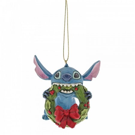 decoração de natal disney lilo & stitch - stitch