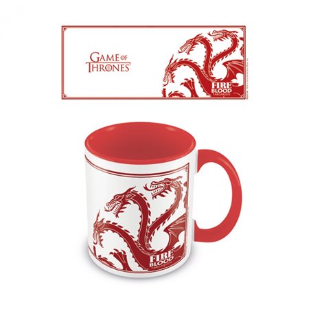 caneca pirâmide jogo do trono - targaryen