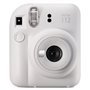 Câmera com flash Fujifilm mini instax 12 - exposição automática - argila branca
