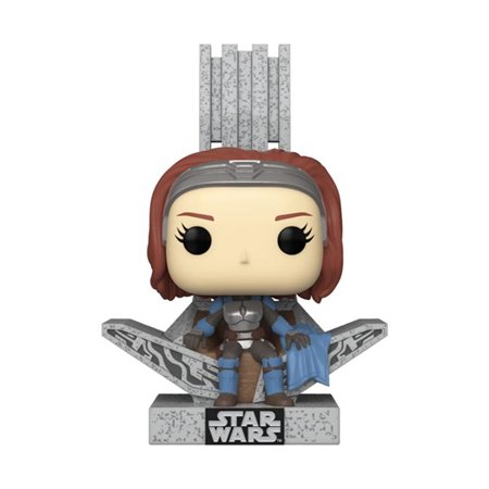 Funko Pop Deluxe Mandalorian Bo Katan no trono 76545