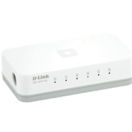 Switch 5 portas 10 - 100 mb soho d-link