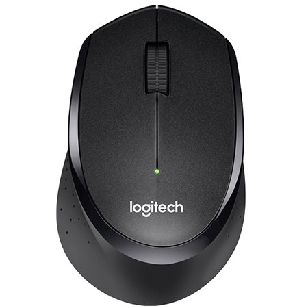 Mouse mouse logitech b330 óptico sem fio sem fio silencioso mais preto