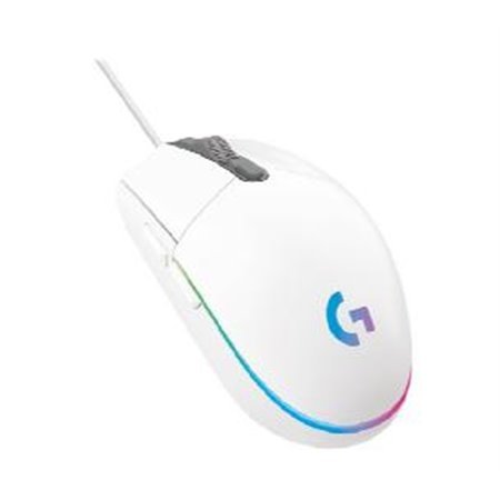 Mouse mouse logitech g203 lightsync branco gaming 8.000 dpi 6 botões