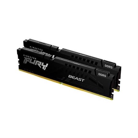 Memória RAM ddr5 32gb 2 x 16gb kingston - 5600mhz - pc5 44800 - fury beast - cl 40 - 1.25v