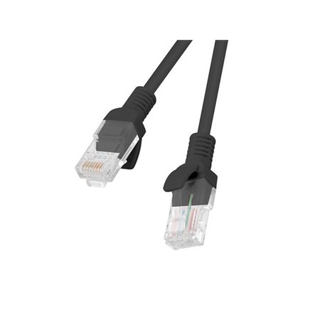 Patch cord rj45 lanberg cat.6 utp 3m fluke passado preto