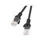 Patch cord rj45 lanberg cat.6 utp 3m fluke passado preto