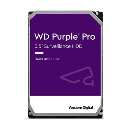 Disco rígido interno hdd wd western digital purple pro wd101purp 10 tb 3.5 polegadas sata 3 7200 rpm 512 mb