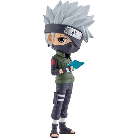 Figura banpresto naruto shippuden q posket hatake kakashi versão a