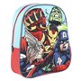 mochila infantil vingadores 3d