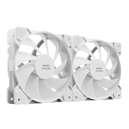 Ventilador de jogos Mars mfprox2 2 x 120 mm branco