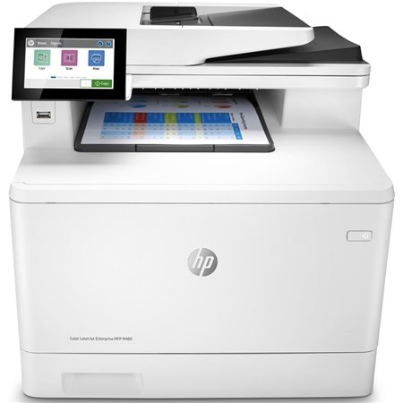 Multifuncional hp laser color laserjet enterprise m480f fax - a4 - 27ppm - 2gb - usb - rede - duplex todas as funções