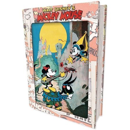 Disney mickey mouse prime 3d lenticular puzzle livro 300 peças