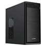 Gabinete de computador desktop Coolbox f800 atx usb 3.0 + fonte de alimentação básica de 500 W