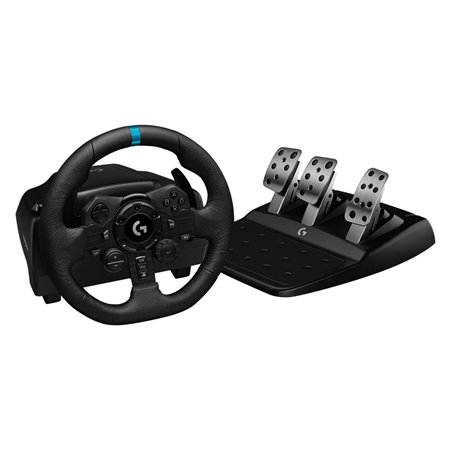 Logitech G923 Gaming Volante e pedais de corrida para PS - 5 - PS - 4 e PC